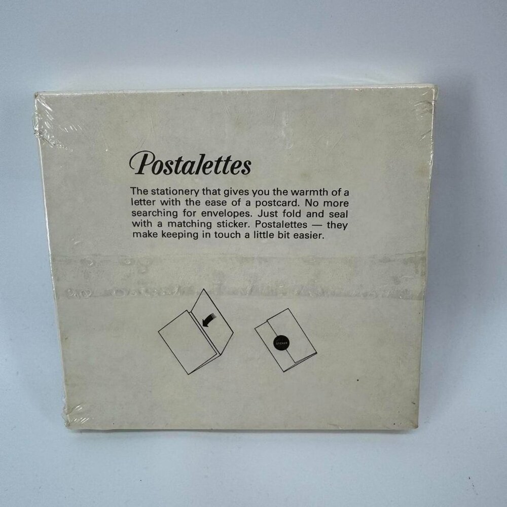 Vintage Hallmark Postalettes Stationery Set - Picture 2 of 2